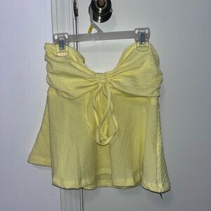Amazon Light Yellow Women's Blouse